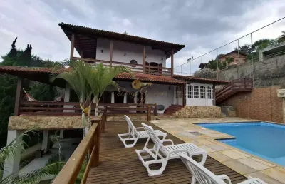 Casa em condomínio para venda em teresópolis, green valley, 4 dormitórios, 3 suítes, 4 banheiros, 5 vagas