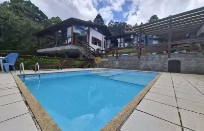 Casa em condomínio para venda em teresópolis, green valley, 4 dormitórios, 1 suíte, 5 banheiros, 3 vagas