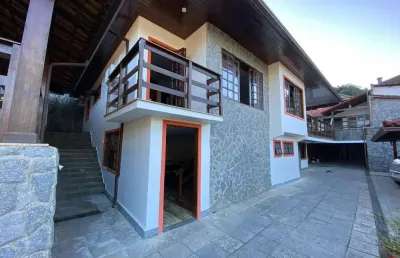 Casa para venda em petrópolis, são sebastião, 5 dormitórios, 5 suítes, 10 banheiros, 6 vagas
