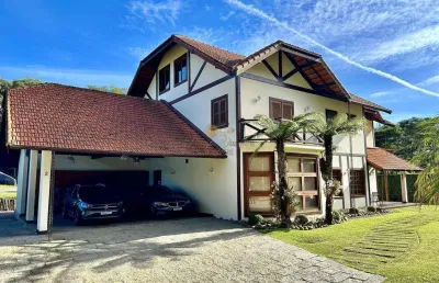 Casa em condomínio para venda em teresópolis, quebra frascos, 3 dormitórios, 3 suítes, 4 banheiros, 4 vagas