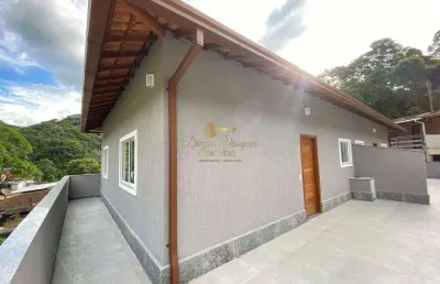 Casa para venda em teresópolis, meudon, 2 dormitórios, 1 banheiro, 1 vaga