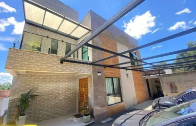 Casa para venda em teresópolis, parque do ingá, 3 dormitórios, 3 suítes, 5 banheiros, 3 vagas