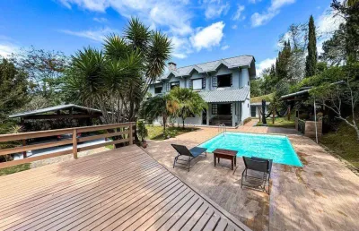 Casa em condomínio para venda em teresópolis, green valley, 4 dormitórios, 2 suítes, 4 banheiros, 4 vagas