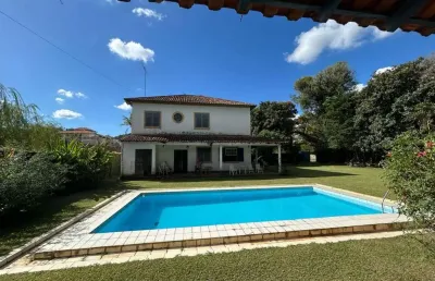 Casa para venda em petrópolis, nogueira, 7 dormitórios, 1 suíte, 4 banheiros, 20 vagas