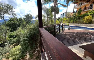Casa em condomínio para venda em petrópolis, nogueira, 4 dormitórios, 4 suítes, 4 banheiros, 2 vagas
