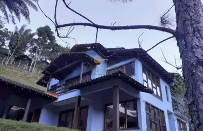 Casa em condomínio para venda em teresópolis, carlos guinle, 4 dormitórios, 4 suítes, 6 banheiros, 3 vagas