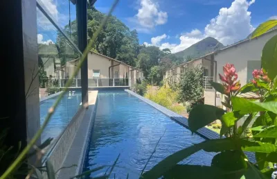 Casa para venda em petrópolis, fazenda inglesa, 2 dormitórios, 2 suítes, 3 banheiros, 2 vagas