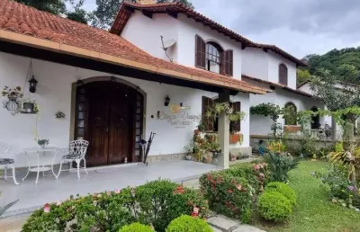 Casa em condomínio para venda em teresópolis, várzea, 3 dormitórios, 1 suíte, 4 banheiros, 5 vagas