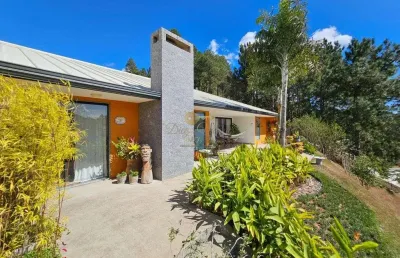 Casa em condomínio para venda em teresópolis, green valley, 4 dormitórios, 4 suítes, 5 banheiros, 2 vagas