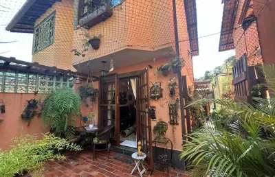 Casa em condomínio para venda em teresópolis, carlos guinle, 3 dormitórios, 1 suíte, 2 banheiros, 1 vaga
