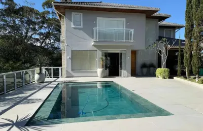Casa em condomínio para venda em petrópolis, mosela, 4 dormitórios, 4 suítes, 7 banheiros, 2 vagas