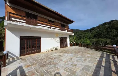 Casa em condomínio para locação em teresópolis, carlos guinle, 4 dormitórios, 1 suíte, 4 banheiros, 5 vagas