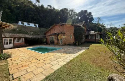 Casa para venda em teresópolis, parque do imbui, 7 dormitórios, 4 suítes, 7 banheiros, 5 vagas