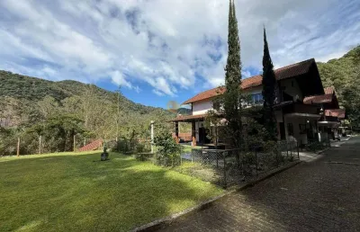 Casa em condomínio para venda em teresópolis, granja guarani, 3 dormitórios, 3 suítes, 4 banheiros, 3 vagas
