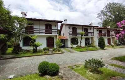 Casa em condomínio para venda em teresópolis, pimenteiras, 4 dormitórios, 1 suíte, 3 banheiros, 3 vagas