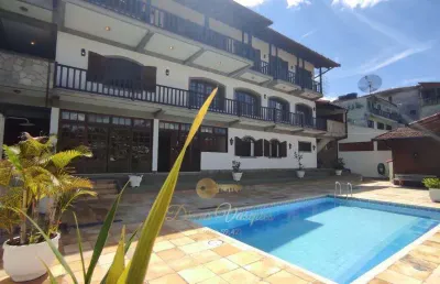 Casa para venda em teresópolis, tijuca, 6 dormitórios, 3 suítes, 8 banheiros, 4 vagas
