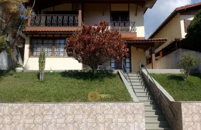 Casa para venda em teresópolis, agriões, 4 dormitórios, 1 suíte, 4 banheiros, 3 vagas