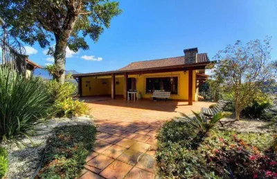 Casa para venda em teresópolis, bom retiro, 6 dormitórios, 5 suítes, 8 banheiros, 4 vagas