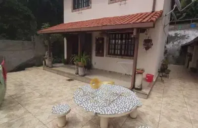 Casa para venda em teresópolis, vale feliz, 3 dormitórios, 1 suíte, 2 banheiros, 1 vaga