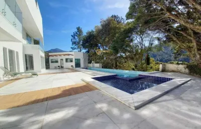Casa em condomínio para venda em teresópolis, carlos guinle, 4 dormitórios, 4 suítes, 6 banheiros, 8 vagas