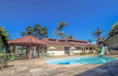 Casa para venda em teresópolis, quinta da barra, 4 dormitórios, 4 suítes, 6 banheiros, 10 vagas