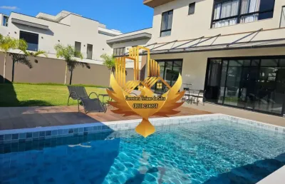 Casa em condomínio de luxo em são josé dos campos-sp, 4 quartos, 2 suítes, 5 vagas - condomínio residencial colinas do paratehy!