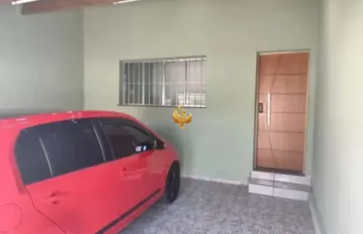 Casa à venda em taubaté-sp, residencial novo horizonte: 3 quartos, 1 sala, 1 banheiro, 2 vagas de garagem, 110m².