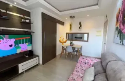 Apartamento à venda em taubaté-sp no bairro campos elíseos: 2 quartos, 1 sala, 1 banheiro, 1 vaga de garagem!