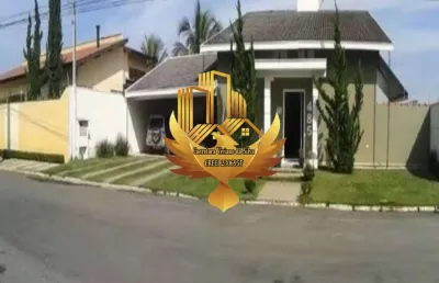 Impecável casa em condomínio à venda em tremembé-sp, 4 quartos, 1 suíte, 2 salas, 4 banheiros, 4 vagas, 350m².