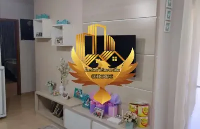 Apartamento à venda em taubaté-sp, parque são luís: 2 quartos, 1 sala, 1 banheiro, 1 vaga, 55 m² de área.