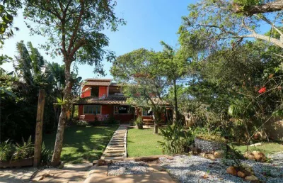 Casa à venda estilo chácara com 5 dormitórios e 116 m² no alto da rasa/búzios
