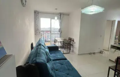 Apartamento com 3 dormitórios à venda, 59 m² por r$ 380.000 - água chata - guarulhos/sp