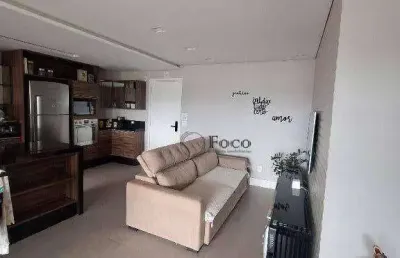 Apartamento com 2 dormitórios à venda, 95 m² por r$ 1.200.000,00 - jardim flor da montanha - guarulhos/sp