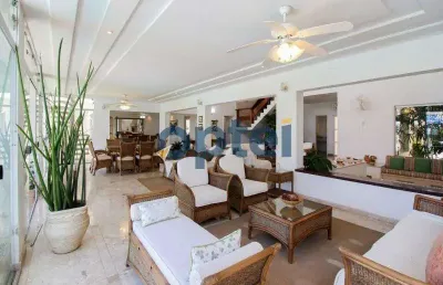 Sobrado com 5 dormitórios à venda, 500 m² jardim acapulco - guarujá/sp