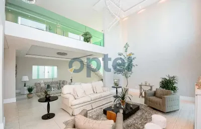 Casa de alto padrão à venda - 5 suítes, 501m² -  quintal, churrasqueira e 6 vagas - parque anchieta, são bernardo do campo - sp