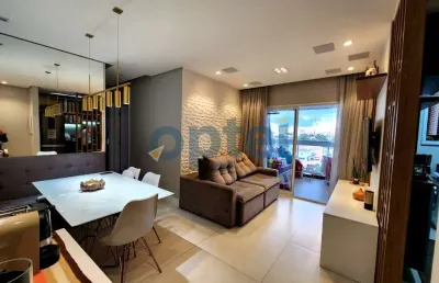 Apartamento de 71m² com 2 dorm com suíte e varanda gourmet