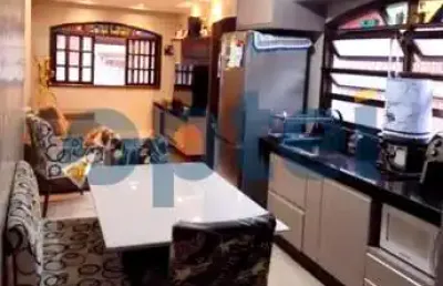 Sobrado com 3 dormitórios à venda, 125 m² - rudge ramos - são bernardo do campo/sp