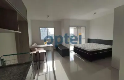 Loft mobiliado com 1 dormitório, 36 m² - lazer completo - edifício unique -rudge ramos - são bernardo do campo/sp