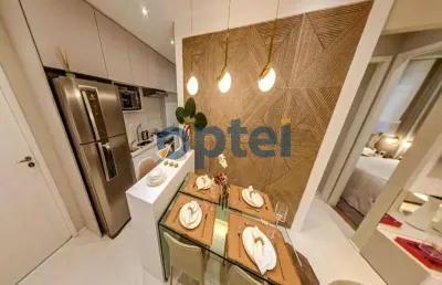 Exclusivo apartamento de 2 dormitórios, 1 banheiro e varanda gourmet em condomínio panorama no parque espacial!