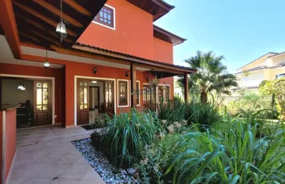 Casa alto padrão em terreno de 2 lotes, 5 dormitórios (4 suítes) em condomínio fechado forest hills - jd. hollywood - são bernardo do campo