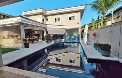 Sobrado à venda, 500 m² por r$ 4.300.000,00 - acapulco - guarujá/sp