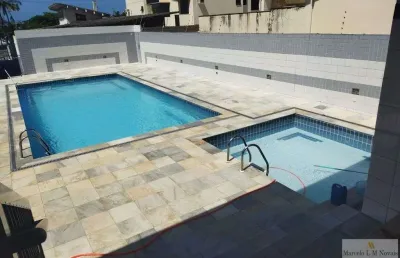 Apartamento 02 quartos 01 suíte com piscina na praia grande ubatuba