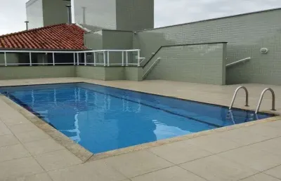 Apartamento 02 quartos 01 suíte com piscina na praia grande ubatuba