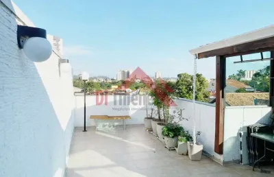 Cobertura com 2 dorms, paraíso, santo andré - r$ 560 mil, cod: 2746
