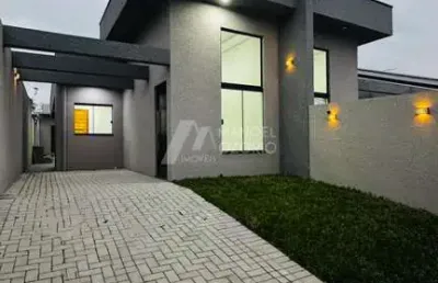 Casa 3 quartos 1 suíte com edícula em capela velha  -  araucária