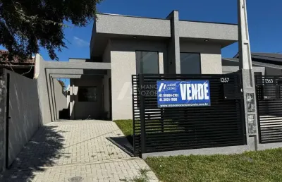 Casa 3 quartos 1 suíte com edicula em capela velha  -  araucária