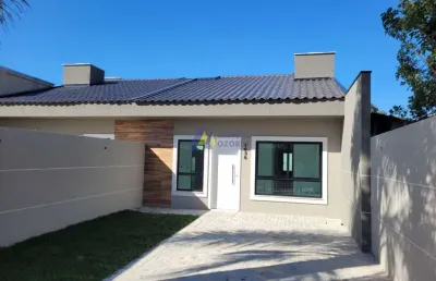 Casa com espaço de terreno em capela velha  -  araucária