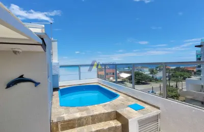 Apartamento duplex/cobertura em guaratuba - 1 quadra do mar
