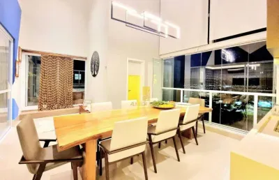 Apartamento duplex com 4 dormitórios à venda, 347 m² por r$ 4.500.000,00 - jardim pompéia - indaiatuba/sp