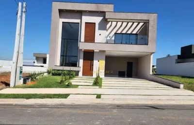 Sobrado com 3 dormitórios à venda, 230 m² por r$ 1.700.000,00 - condomínio residencial evidências - indaiatuba/sp